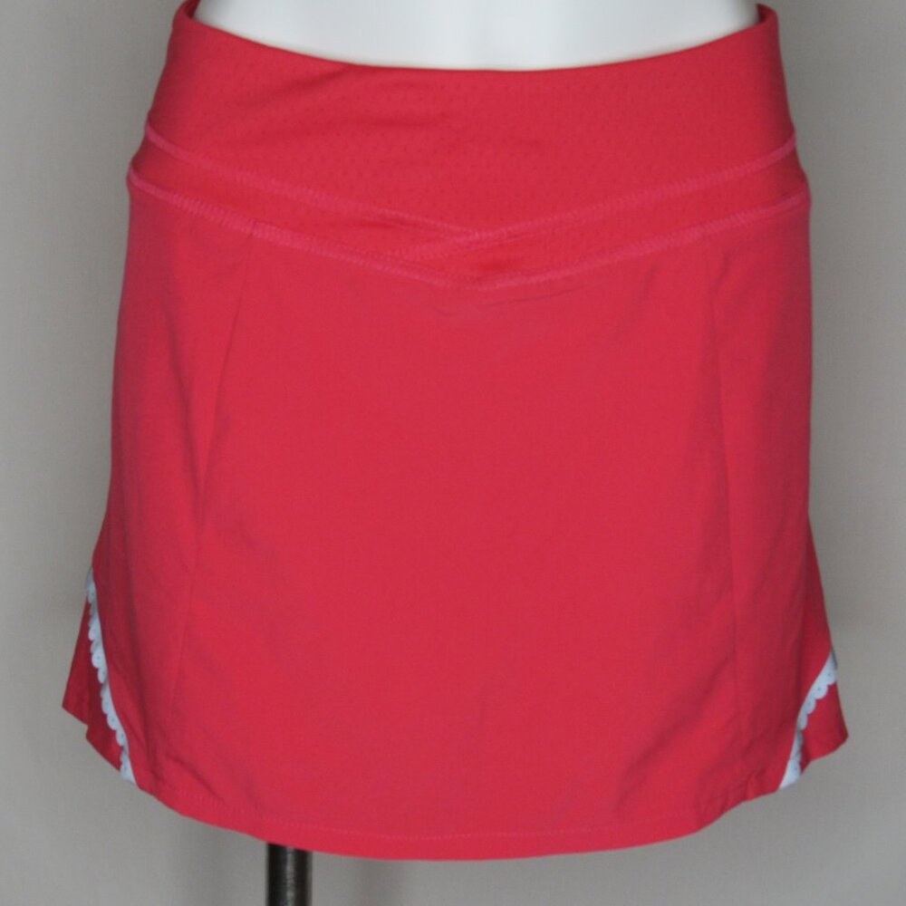 Title Nine Pink Reflective FLOUNCE Athletic Sport Skort Women's M Medium - Picture 6 of 10